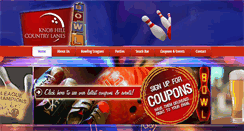 Desktop Screenshot of knobhillbowling.com